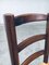 French Provincial Design Rush Dining Chairs, 1940s, Set of 8 8