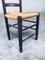 French Provincial Design Rush Dining Chairs, 1940s, Set of 8 9