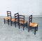 Chaises de Salle à Manger Provincial Design Rush, France, 1940s, Set de 8 18