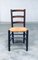 French Provincial Design Rush Dining Chairs, 1940s, Set of 8 16