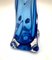 Clear and Blue Glass Table Lamp from Val Saint-Lambert 5