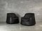 Ciprea Ledersessel von Afra & Tobia Scarpa für Cassina, 1960er, 2er Set 1