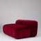 Canapé Strips en Velours Rouge Cerise par Cini Boeri pour Arflex, 1960s, Set de 2 6