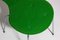 Chaises en Tissu Vert Foncé par Arne Jacobsen pour Fritz Hansen, 1980s, Set de 4 14