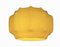 Mid-Century Yellow Pendant Lamp from Ilka Plast, Germany, 1970s 2