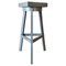Large Vintage Wood Pedestal, Italy, 1950s 1
