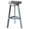 Large Vintage Wood Pedestal, Italy, 1950s, Image 2