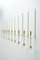 Swedish Brass Candle Sconces by Pierre Forssell for Skultuna, 1970s, Set of 10 4