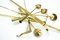 Swedish Brass Candle Sconces by Pierre Forssell for Skultuna, 1970s, Set of 10, Image 9