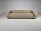 Anfibio Sofabed in Beige Linen Fabric attributed to Alessandro Becchi for Giovanetti, 1970s 1