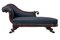 Antique William IV Carved Mahogany Chaise Longue, 1835 2