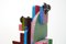 Pierre Caille, Escultura policromada escolar belga, años 80, madera pintada, Imagen 9