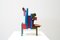 Pierre Caille, Escultura policromada escolar belga, años 80, madera pintada, Imagen 5