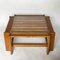 Vintage Coffee Table in Elm from Maison Regain, 1960s 1