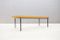 Minimalist Bench on Square Tube Metal Frame, 1960s 4