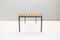 Minimalist Bench on Square Tube Metal Frame, 1960s 11