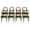 Vintage Dining Chairs by Vittorio Dassi, 1950s, Set of 8 1