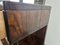Art Deco Dressing Table in Briarwood with Mirror and Pink Glass Top, 1930s 26