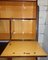Bookcase Bar Cabinet with Folding Table in Mahogany and Brass, 1950s 19