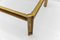 Large Model T09 Coffee Table in Brass and Glass by Peter Ghyczy, 1970s 11