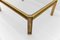 Large Model T09 Coffee Table in Brass and Glass by Peter Ghyczy, 1970s 15