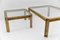 Large Model T09 Coffee Table in Brass and Glass by Peter Ghyczy, 1970s 21