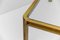 Large Model T09 Coffee Table in Brass and Glass by Peter Ghyczy, 1970s 18