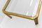 Large Model T09 Coffee Table in Brass and Glass by Peter Ghyczy, 1970s 13