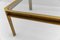 Large Model T09 Coffee Table in Brass and Glass by Peter Ghyczy, 1970s 9