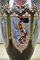Große Meiji Era Tischlampen in Schwarzer Cloisonne Emaille Vase, Japan, 2er Set 9