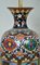 Große Meiji Era Tischlampen in Schwarzer Cloisonne Emaille Vase, Japan, 2er Set 14