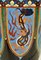 Große Meiji Era Tischlampen in Schwarzer Cloisonne Emaille Vase, Japan, 2er Set 19