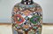 Große Meiji Era Tischlampen in Schwarzer Cloisonne Emaille Vase, Japan, 2er Set 10