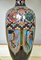 Große Meiji Era Tischlampen in Schwarzer Cloisonne Emaille Vase, Japan, 2er Set 7