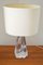 Lámpara de mesa francesa de Jean Daum, años 60, Imagen 6