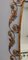 Entryway Mirror and Brass and Glass Console with Floral Frame attributed to Pierluigi Colli, 1960s 10