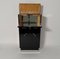 Mobile bar Art Déco girevole laccato nero, acero e metallo cromato, Francia, anni '30, Immagine 2