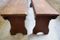 Antique Benches in Softwood, Set of 2 3