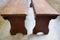 Antique Benches in Softwood, Set of 2, Image 3
