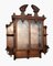 Renaissance Style Wall Showcase in Walnut, Image 1