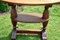 Oval Pedestal Table in Mahogany, Image 3
