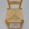 Vintage Barstools in Massive Oak and Rattan, 1970s Set of 4 7