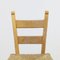 Vintage Barstools in Massive Oak and Rattan, 1970s Set of 4 9