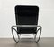 Vintage Modell S 828 Chaiselongue Schaukelstuhl aus Stahlrohr von Torben Skov für Thonet, 1980er 15