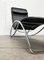 Vintage Modell S 828 Chaiselongue Schaukelstuhl aus Stahlrohr von Torben Skov für Thonet, 1980er 19