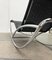 Vintage Modell S 828 Chaiselongue Schaukelstuhl aus Stahlrohr von Torben Skov für Thonet, 1980er 31