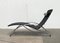 Vintage Modell S 828 Chaiselongue Schaukelstuhl aus Stahlrohr von Torben Skov für Thonet, 1980er 1