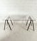 Gaetano Desk Glass Table attributed to Gae Aulenti for Zanotta, 1970s, Image 4