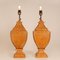 English Chesterfield Traditional Leather Table Lamps by Jacques Adnet, 1980s, Set of 2, Image 7
