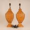 English Chesterfield Traditional Leather Table Lamps by Jacques Adnet, 1980s, Set of 2, Image 9